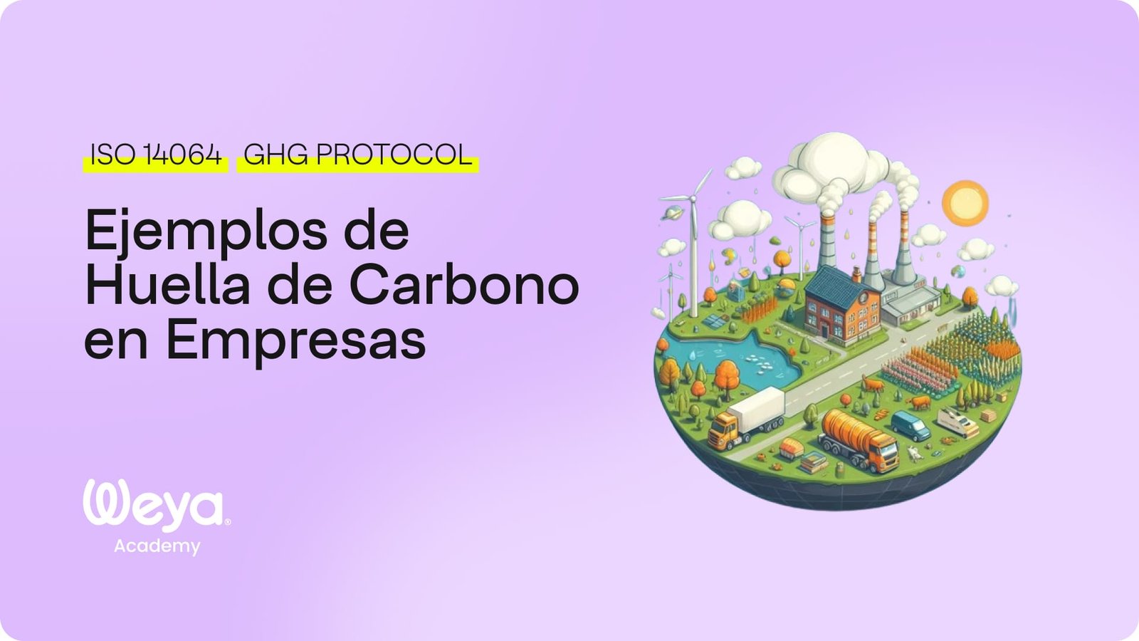 Huella de carbono empresas ejemplos